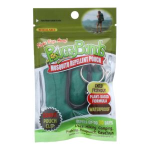 Buggybands Buggy-Bands Mosquito Repellent Pouch Green